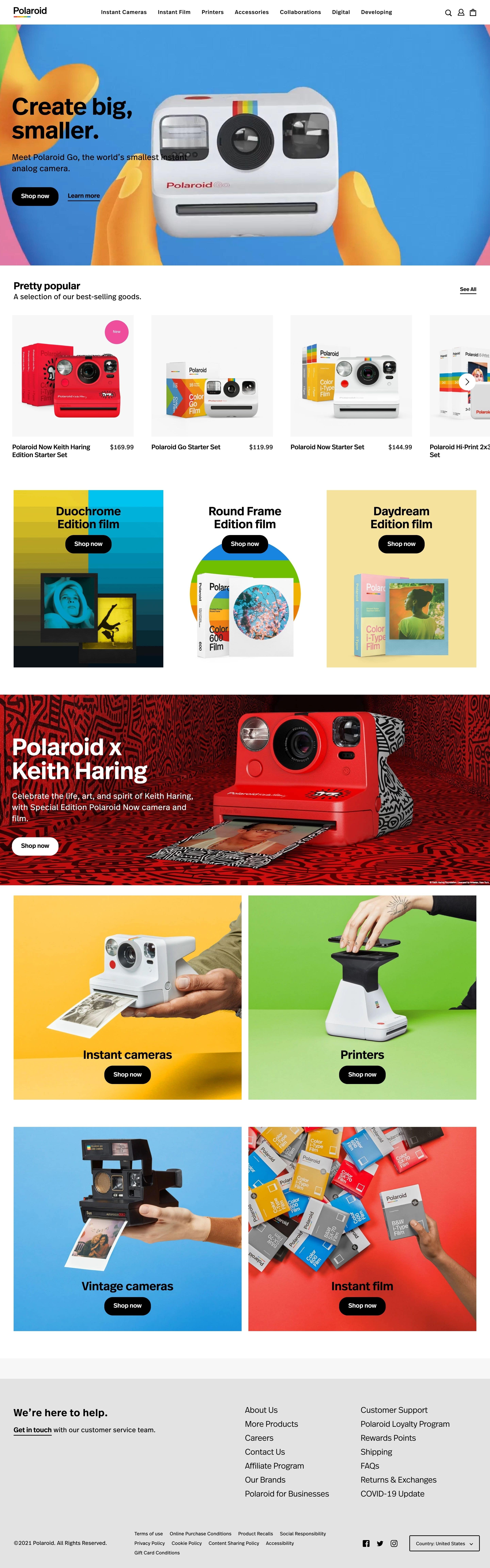 fe Lang Ansættelse Polaroid | DesignMunk